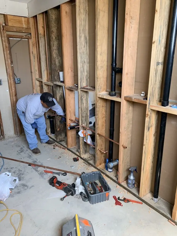 Commercial rough-in plumbing for Water Heater Replacement in Temple Hills Park